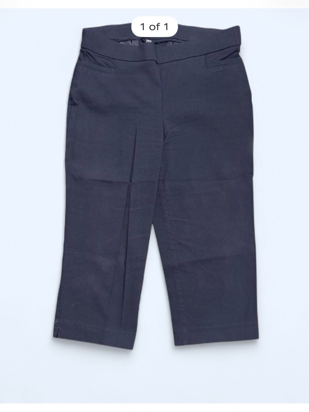 Apt. 9 Women's Navy Cropped Dress Pants Capris